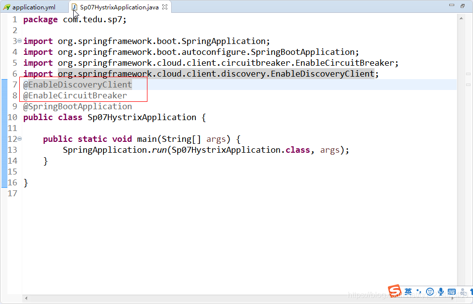 Ribbon+Hystrix circuit breaker realizes the degradation and fusing of microservices