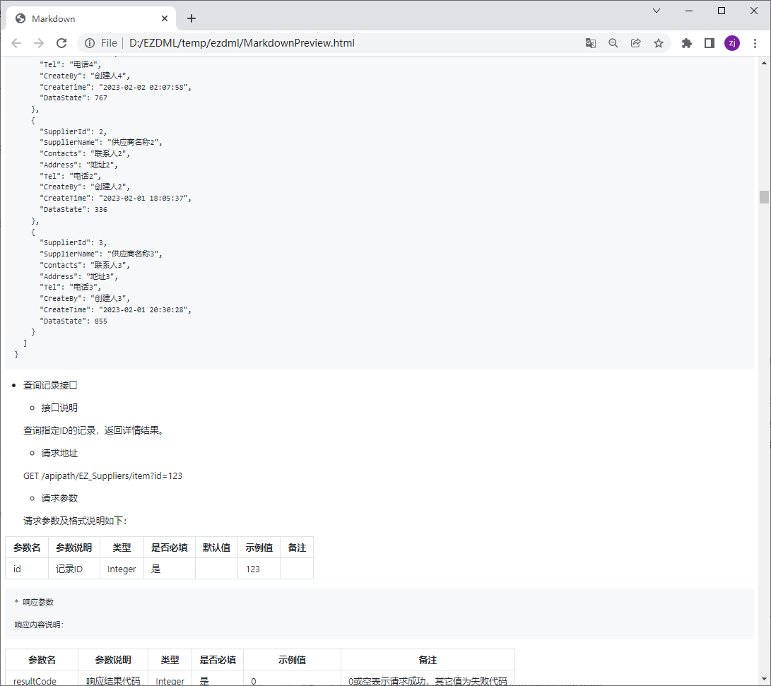 使用ChatGPT和EZDML迅速高效生成可运行的软件系统原型