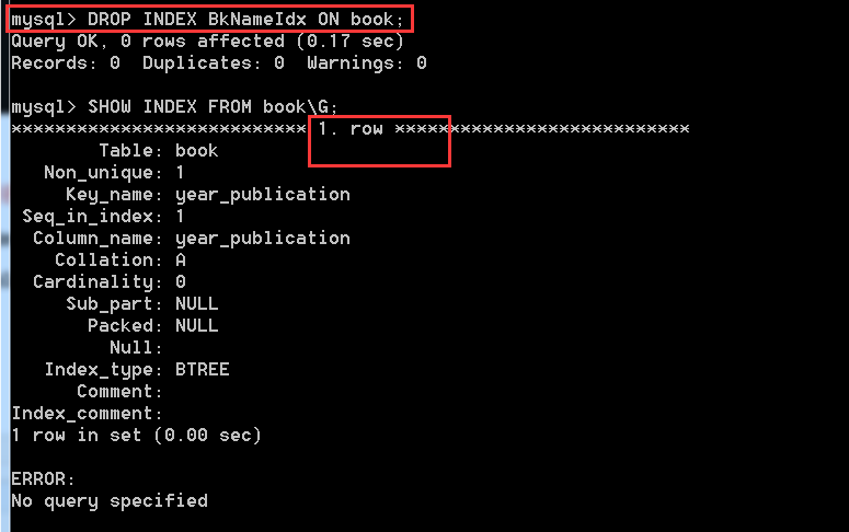 MySQL(五) MySQL中的索引详讲