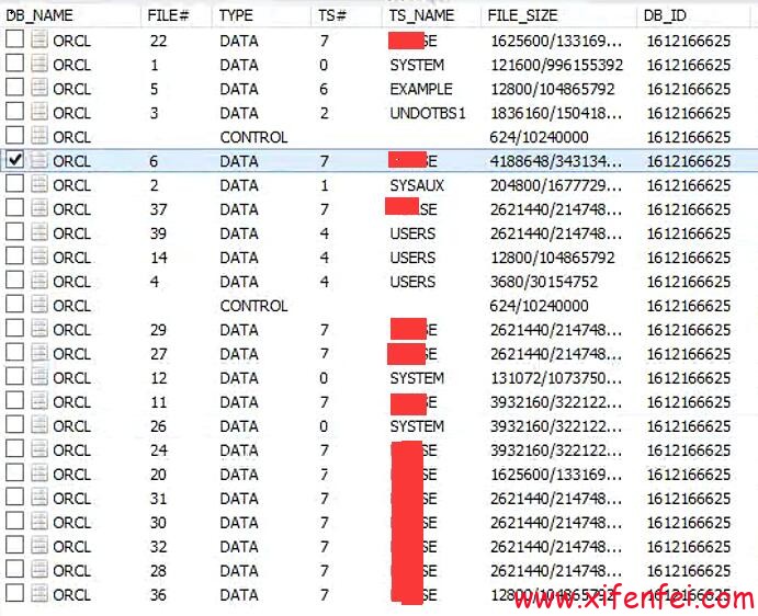 win系统删除oracle数据文件恢复---惜分飞