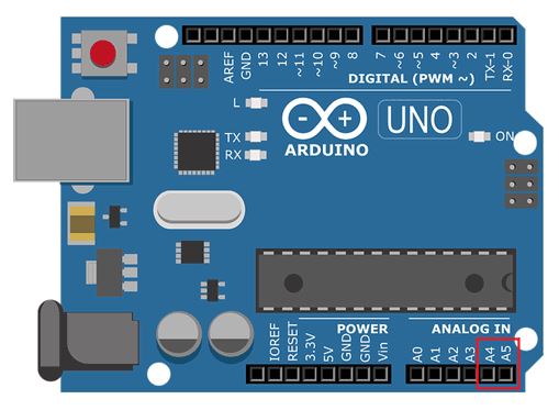 Arduino I2C 引脚