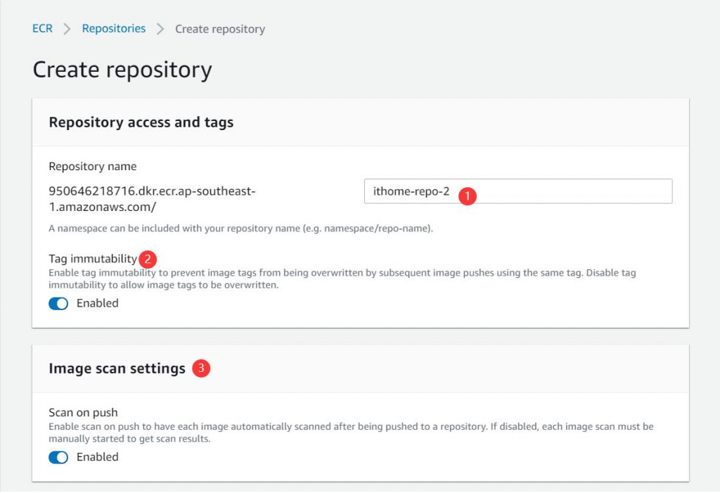 amazon elastic container registry ecr 笔记