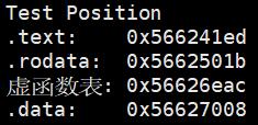 虚函数表存储位置