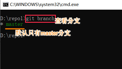 查看分支-master