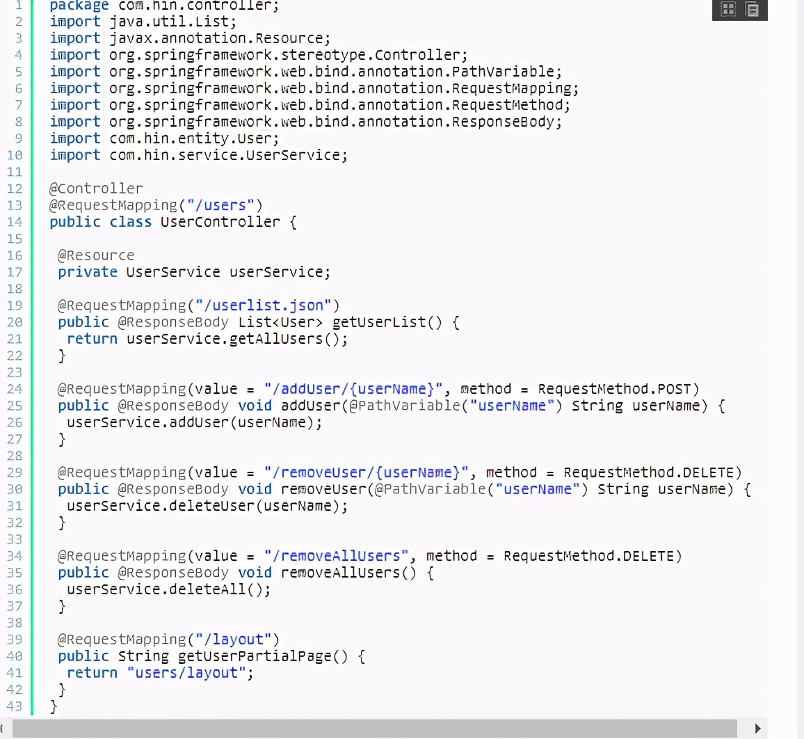 AngularJS整合Springmvc、Spring、Mybatis搭建开发环境