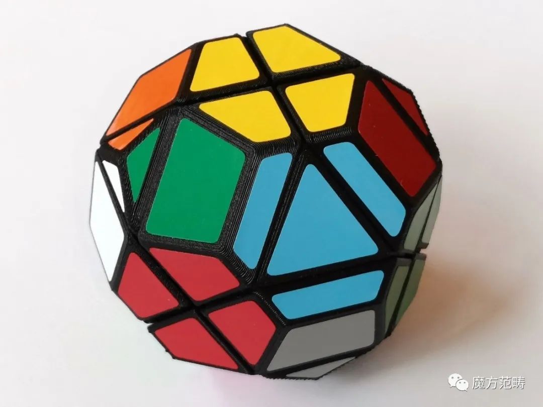 魔方模拟器设计打印二十二面恐龙魔方22sideddino