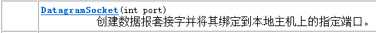 DatagramSocket API说明_02
