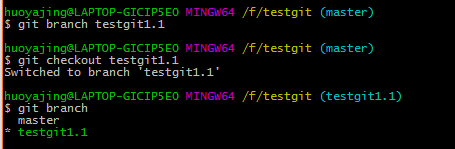 create new branch