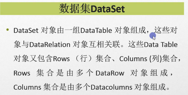 C#编程-66：DataSet数据集的简单操作