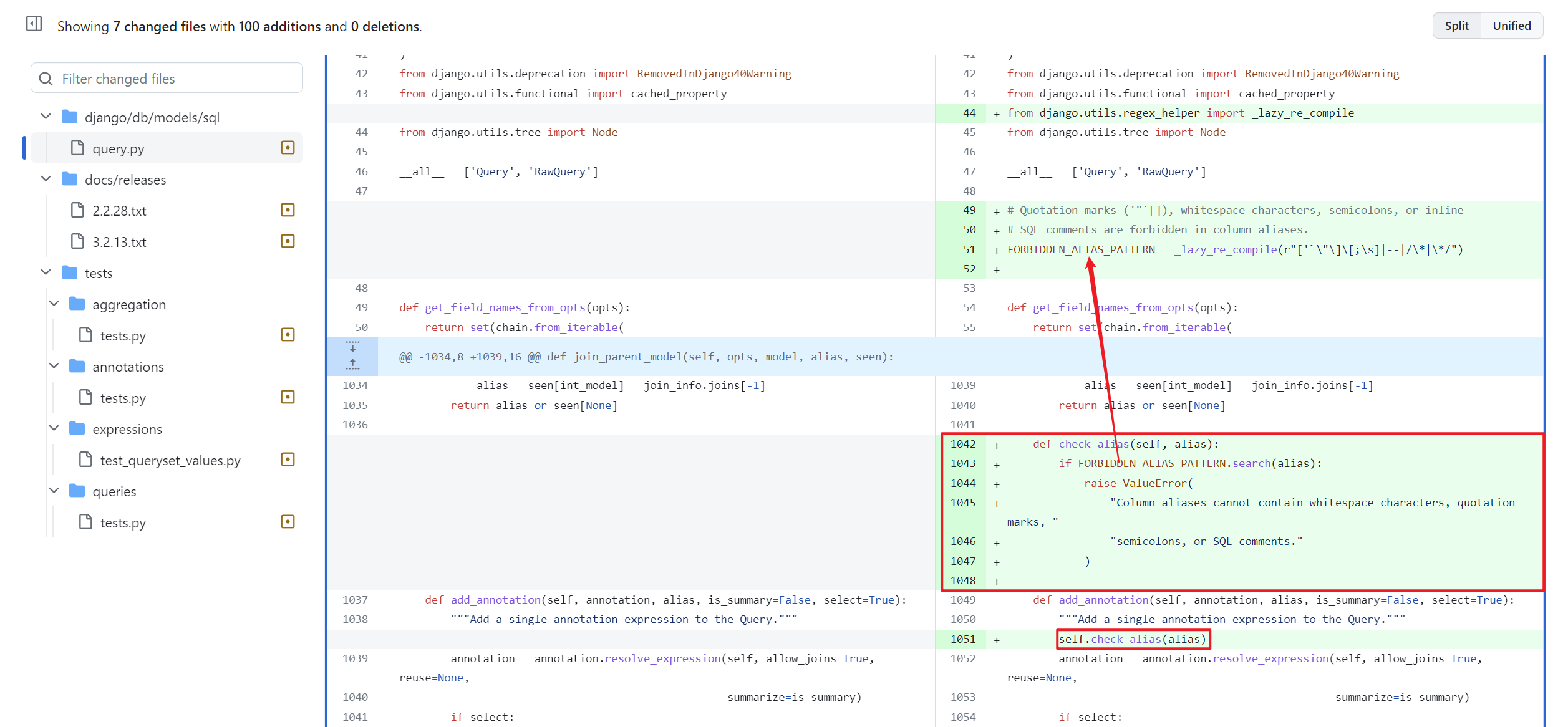 Django SQL注入漏洞分析（CVE-2022-28346）