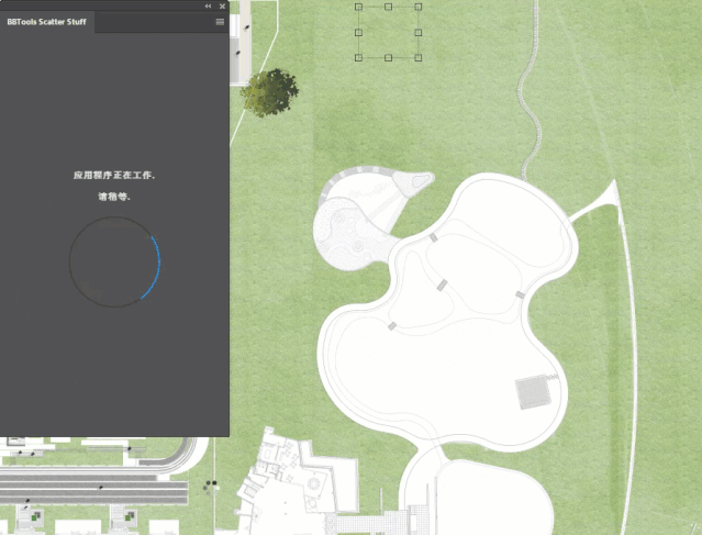 ps怎么一下选中多个图层ps插件ps一键种树神器我的彩平有救了