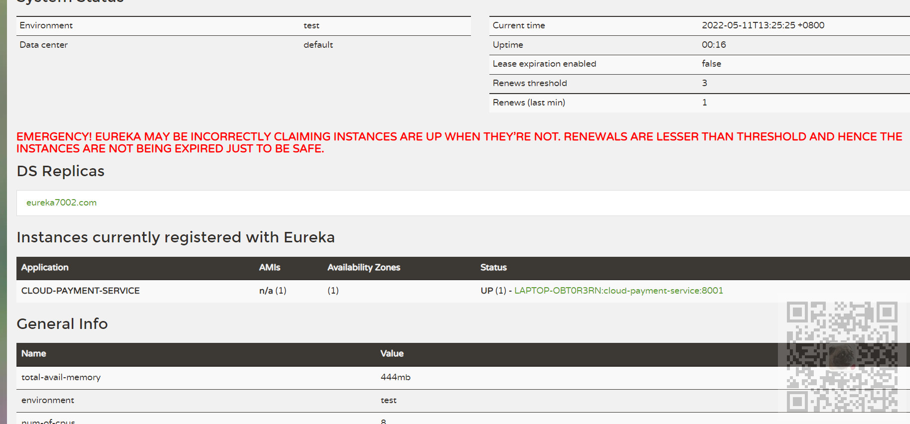 SpringCloud中集成Eureka显示服务提供者IP信息(通过Actuator)