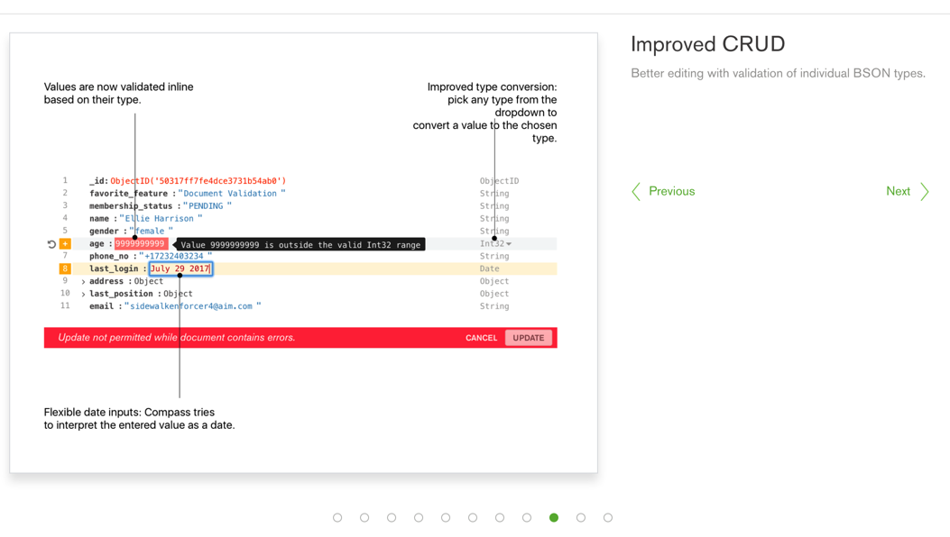 mongodb compass run query