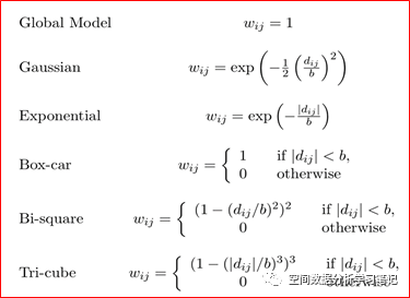 空间地理加权回归stata_地理加权回归模型（GWR, Geographically Weighted Regression）-CSDN博客