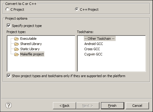 Using the native OpenCV library within Eclipse