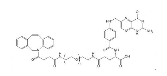 Folate-PEG-DBCO,DBCO-PEG- FA,叶酸聚乙二醇环辛炔