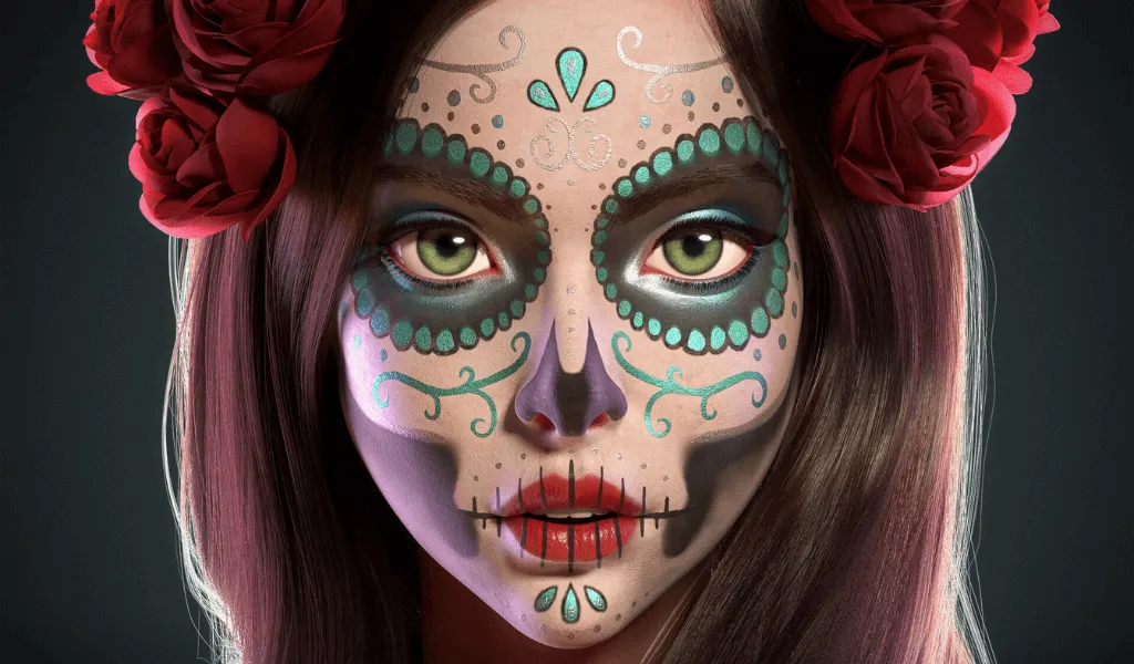 La-Catrina-3D-纹理-1