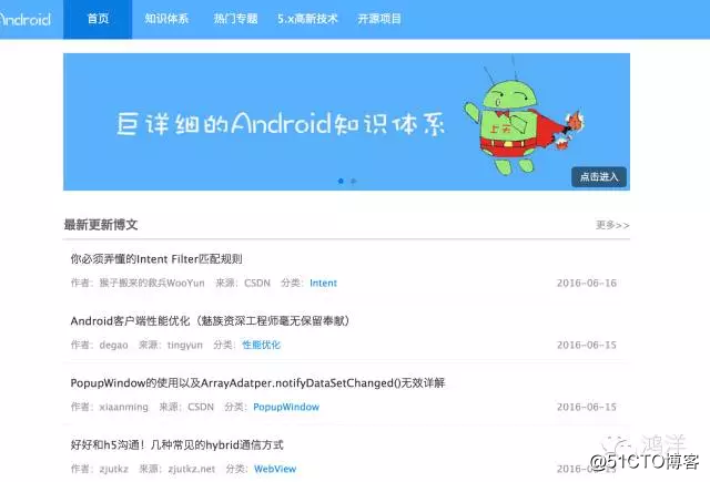 android怎么做博客,努力做一个Android开发者必看的网站