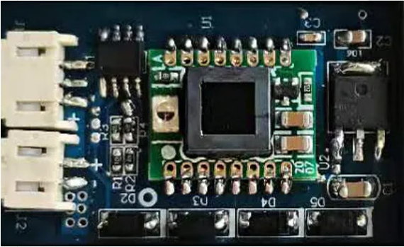 智能手势化妆镜手势识别模组芯片底部填充胶应用