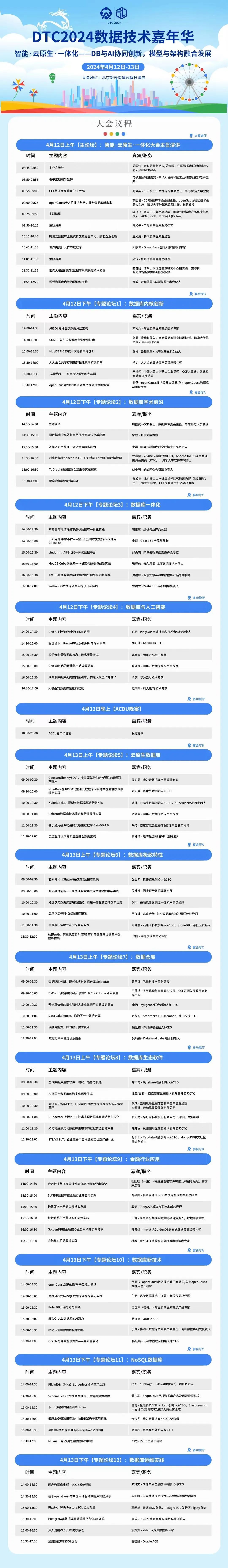 YashanDB将首次亮相数据技术嘉年华（DTC 2024）