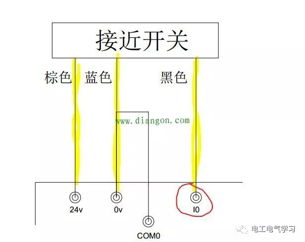 威力光电开关短接图解图片