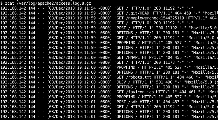 Search, Filter and Grep Compressed Access Log