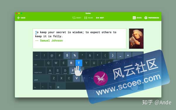 电脑练习打字软件_Type Fu for Mac 4.5.7 共享版 – 优秀的键盘打字练习软件