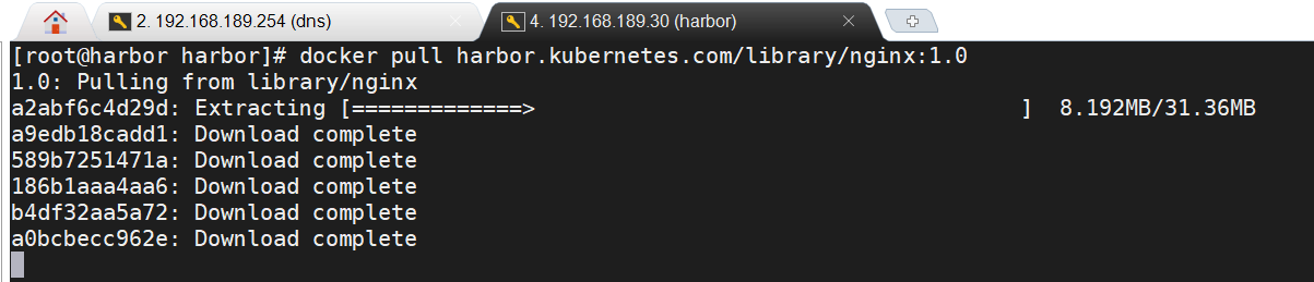 【kubernetes篇】使用Harbor仓库管理kubernetes镜像