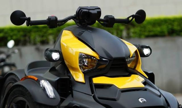 900php逼格高造型拉风庞巴迪ryker900解析