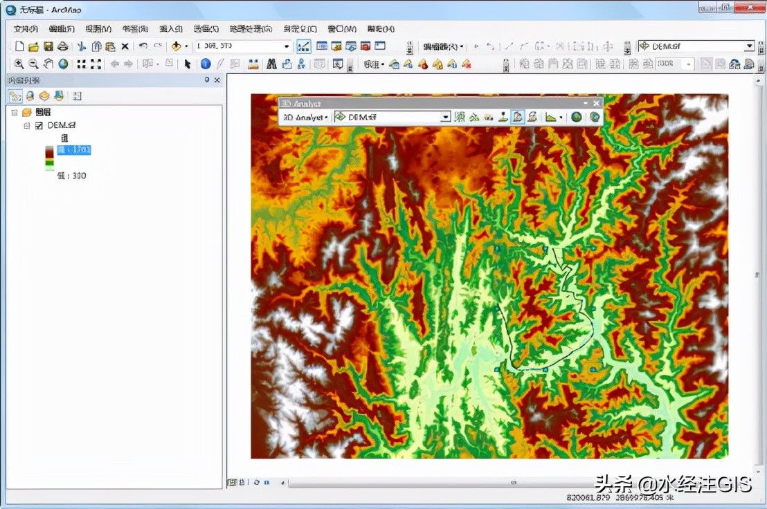 「建议收藏」超详细ArcGIS中制作剖面图讲解（附练习数据）