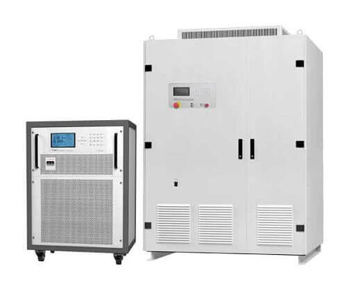 What is the difference between the high-voltage DC power supply system and other power supply systems?