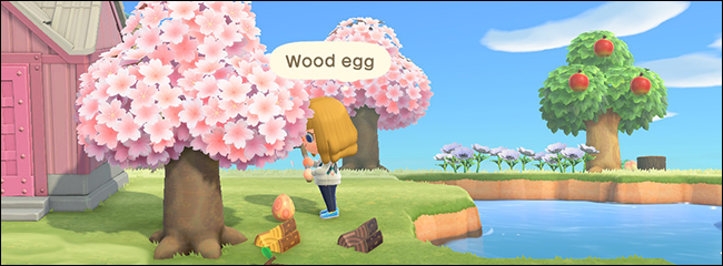 Animal Crossing New Horizons Bunny Day wood egg