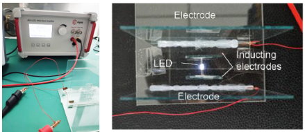 【功率放大器案例】电容器内LED的高压与无线驱动