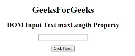 Html中text的maxlength Html Input Text Maxlength 用法及代码示例 Weixin 39915668的博客 Csdn博客