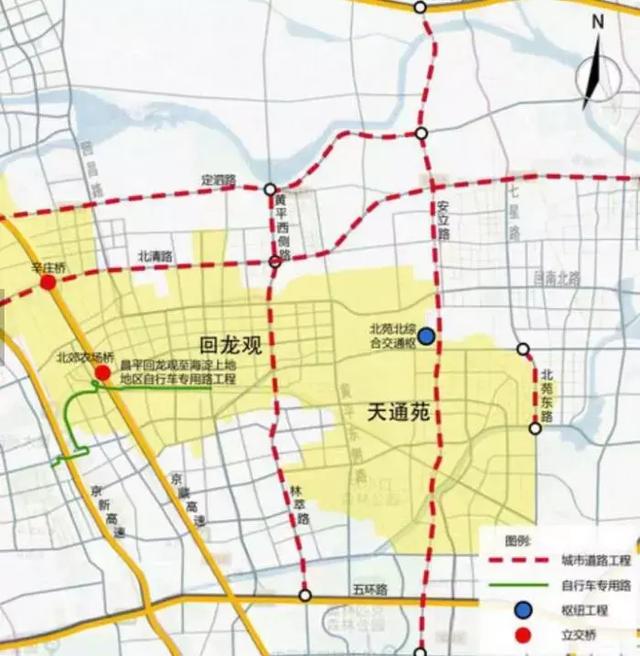 13號線ab線規劃圖定了北京地鐵13號線一拆為二新建地鐵17號線