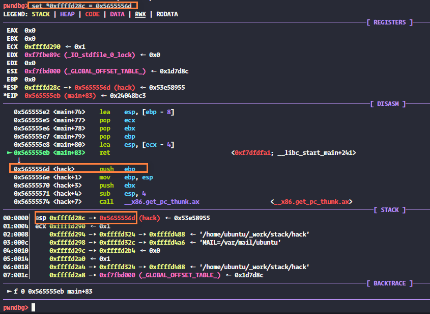 fc1a3668365177d59add3d8e8e99c0b4 - [二进制漏洞]栈(Stack)溢出漏洞 Linux篇