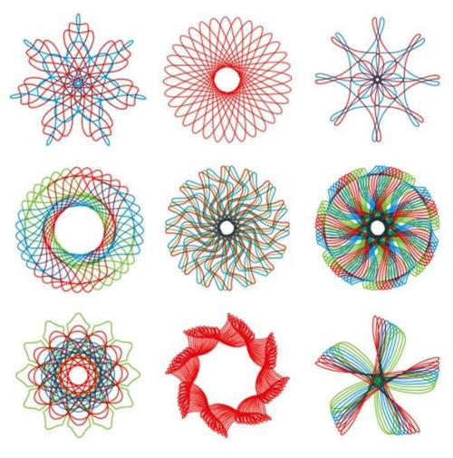 python 画图一个平面_python带你找回童年的万花尺