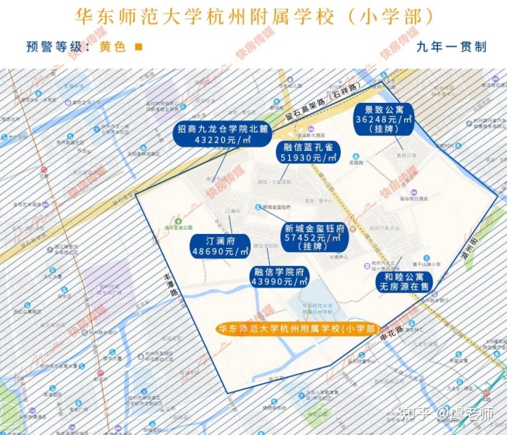 杭州保俶塔实验机器人_杭州市主城区重点学区房学区范围及房价汇总