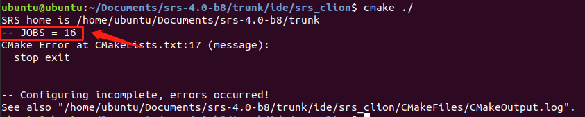 SRS4.0源码分析-CMake