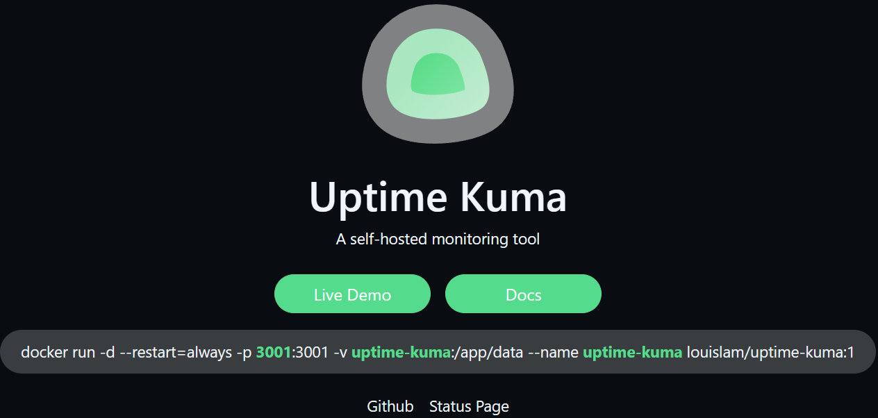 部署一款开源的网站监控工具—Uptime Kuma