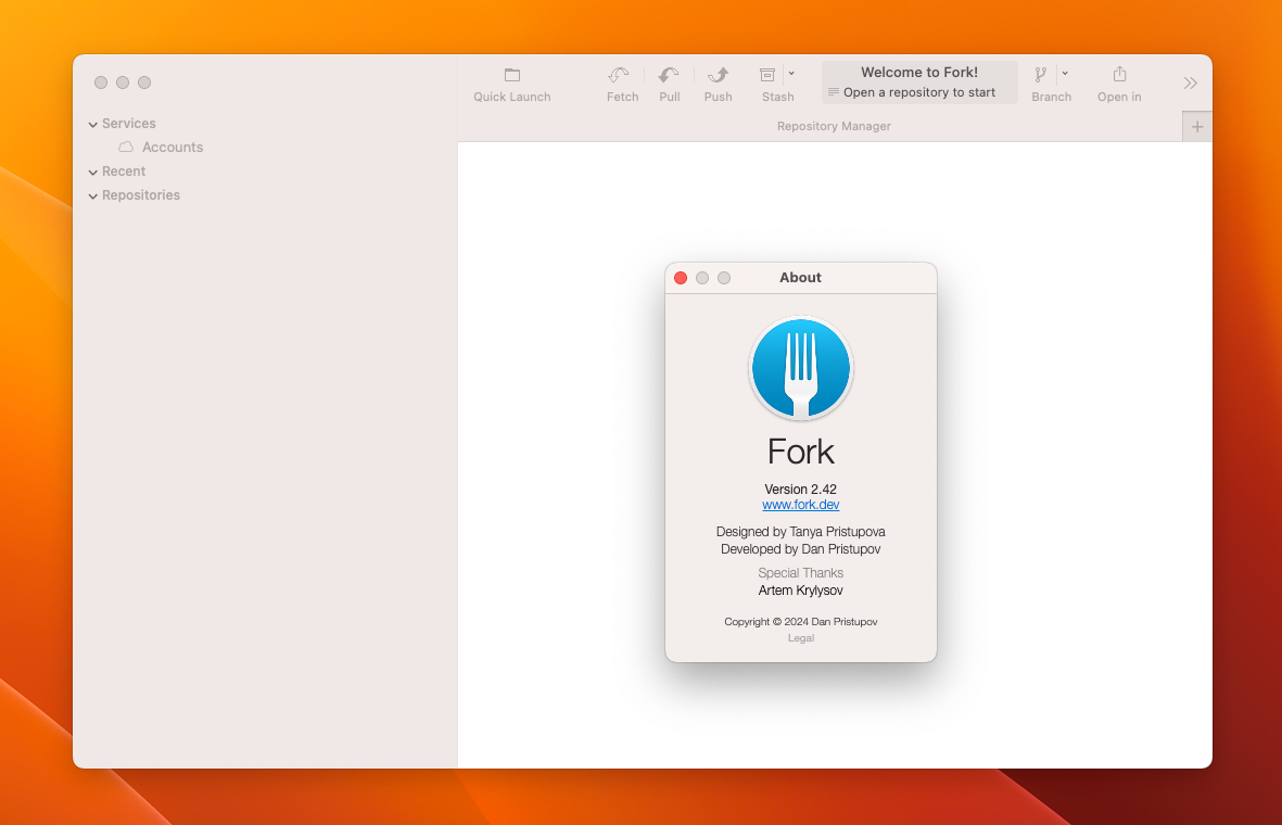 Fork for Mac v2.42 Git客户端 免激活下载-1