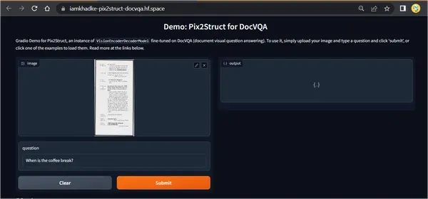 基于Pix2Struct的文档信息提取【DocVQA】