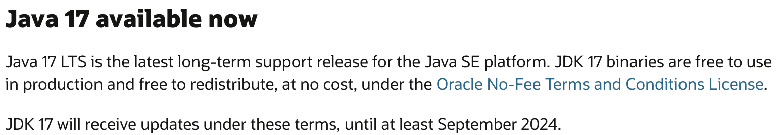 ❤️Java17 发布了，YYDS！重磅！Oracle 宣布 JDK 17 可以免费商用了。。_沉默王二