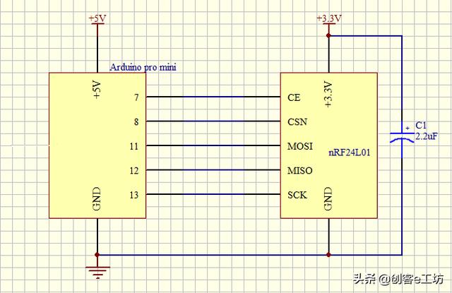 et200s模块接线图讲解用24g模块nrf24l01做一个无线遥控开关远程控制