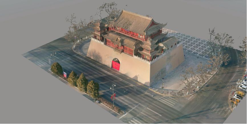 无人机+三维实景建模助力古建筑保护，传承历史记忆