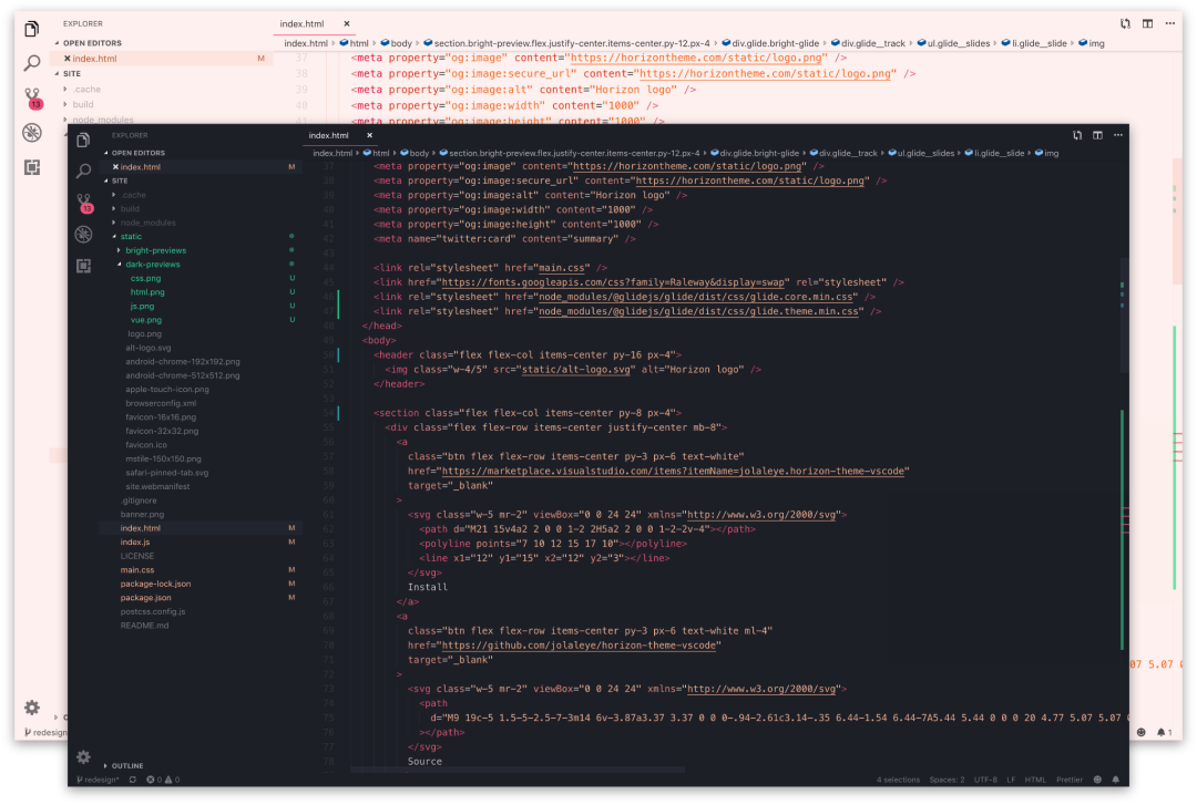 我从事这个>主题>的工作是因为我喜欢偏蓝的深色背景,并且需要一个小
