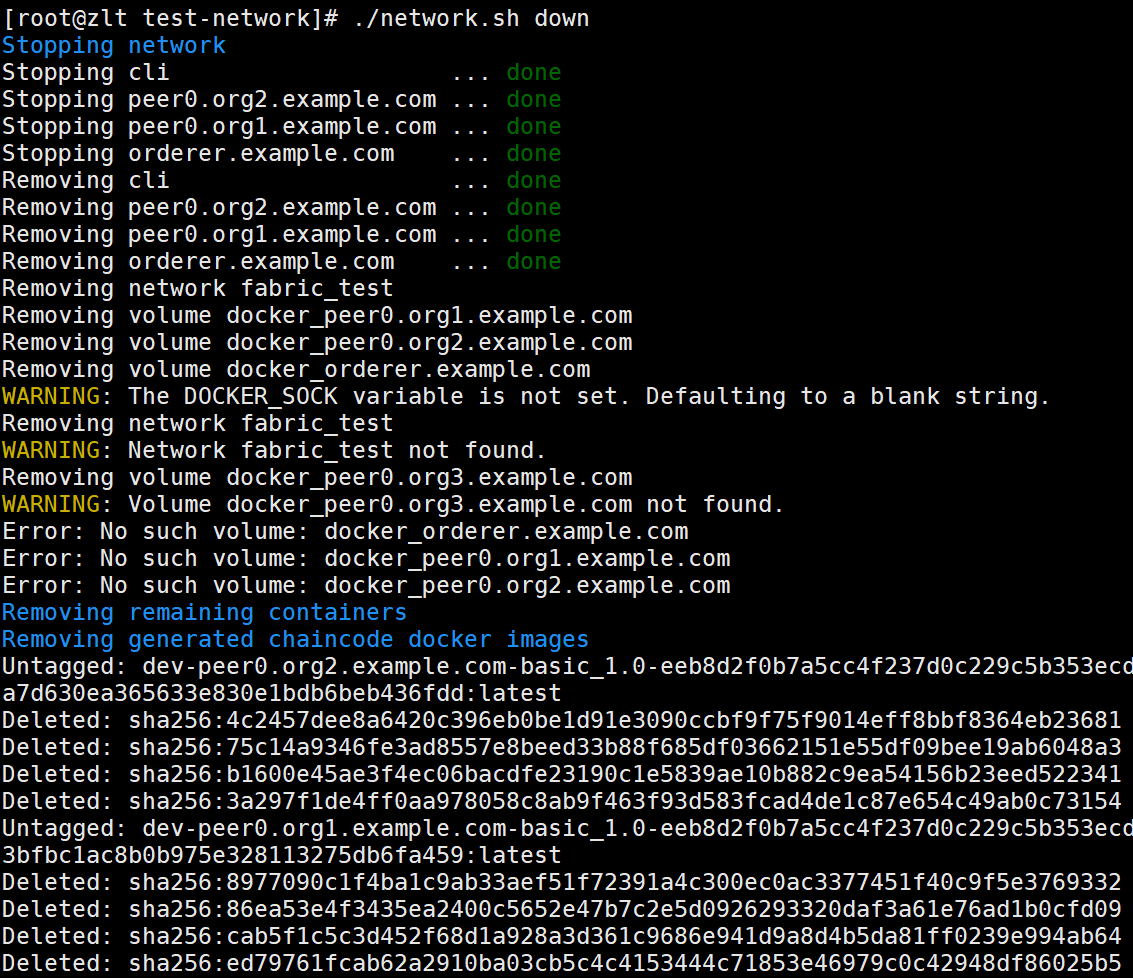 Hyperledger Fabric 2.x 环境搭建