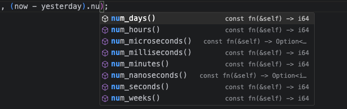 chrono time interval methods