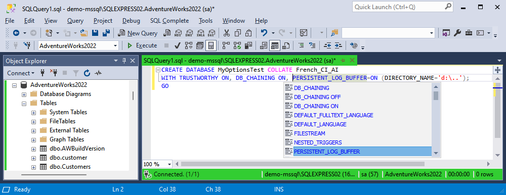 SSMS 的关键插件dbForge SQL Complete发布 v7.0!新增T-SQL 代码分析器等功能!-CSDN博客