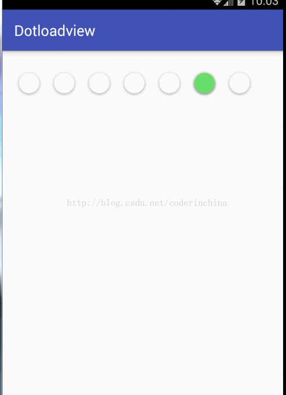 android进度条自动加值android自定义view实现进度条加载效果实例代码